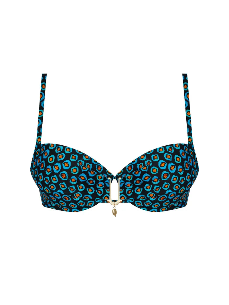 Antigel Swimwear by Lise Charmel - La Vagabonde Padded Bikini Top Pois Soleil