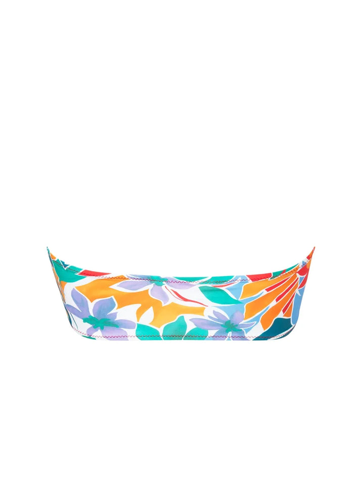 Antigel Swimwear by Lise Charmel - La Flaneuse Soft Bandeau Bikini Top Papiers Decoupes