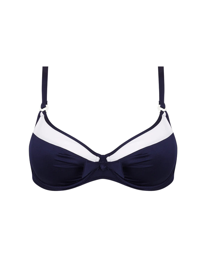 Antigel Swimwear by Lise Charmel - La Skippeuse Underwired Contour Marine Skippeuse