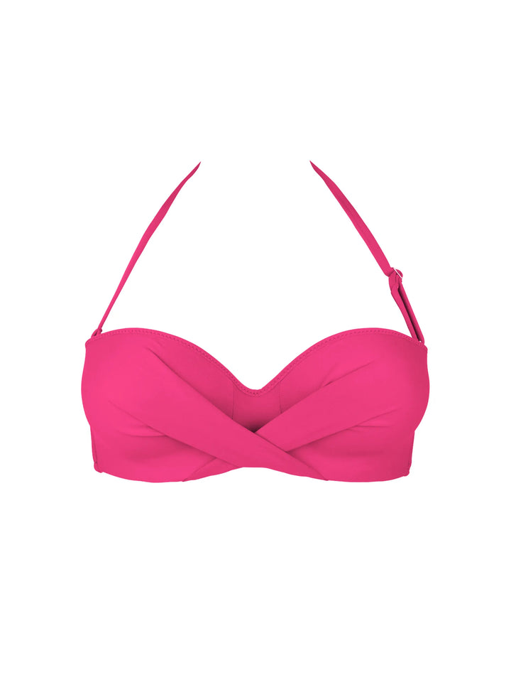 Antigel Swimwear by Lise Charmel - La Chiquissima Padded Strapless Bandeau Bikini Azalée Chic