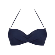 Antigel Swimwear by Lise Charmel - La Chiquissima Padded Strapless Bandeau Bikini Marine