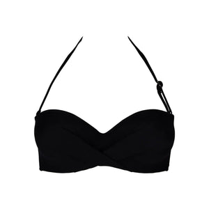 Antigel Trajes de Baño de Lise Charmel - La Chiquissima Bikini Bandeau Sin Tirantes Con Acolchado Noir