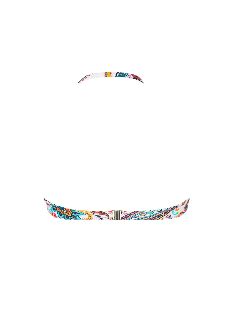 Antigel Swimwear By Lise Charmel - La Bayadere Strapless Bandeau Bikini Blanc Flashy