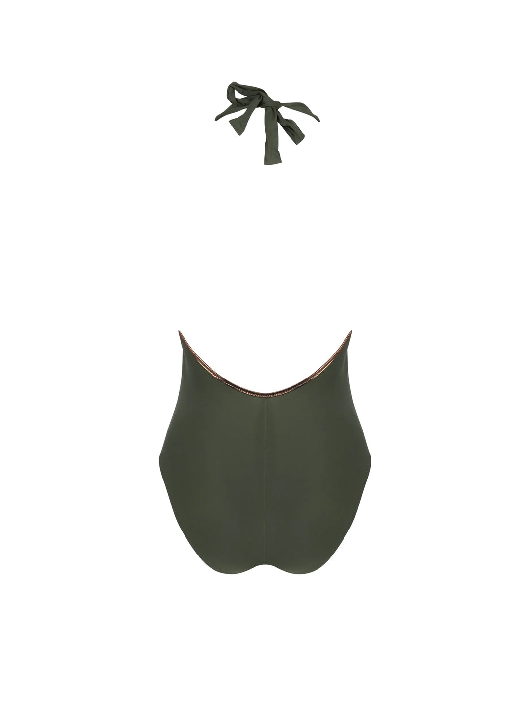 Antigel Swimwear by Lise Charmel - La Smartissime Seductive Wireless Swimsuit Kaki Bronze