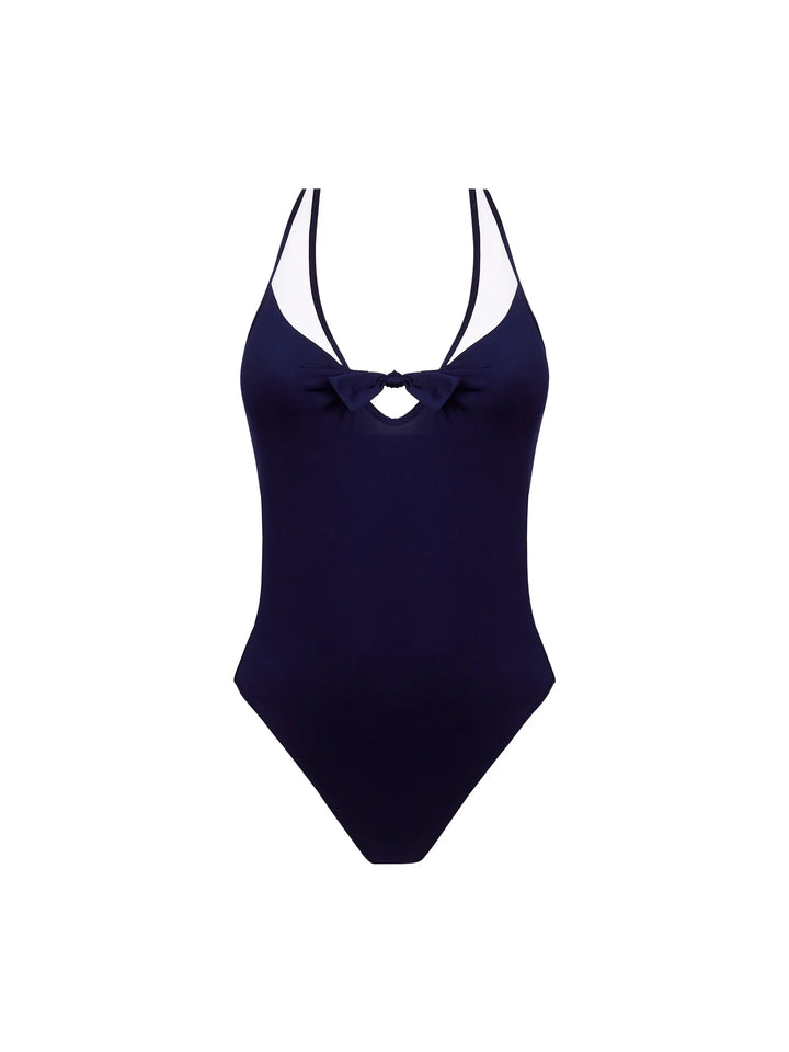 Antigel Swimwear by Lise Charmel - La Skippeuse Wireless Swimsuit Marine Skippeuse