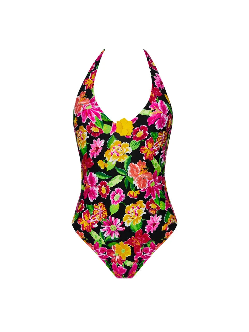Antigel Swimwear by Lise Charmel - La Feminissima Wireless Swimsuit Rose Amethyste