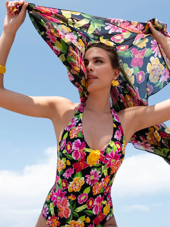 Antigel Swimwear by Lise Charmel - La Feminissima Wireless Swimsuit Rose Amethyste