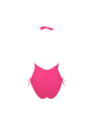 Antigel Swimwear By Lise Charmel - La Chiquissima Plunging Back Swimsuit Azalée Chic