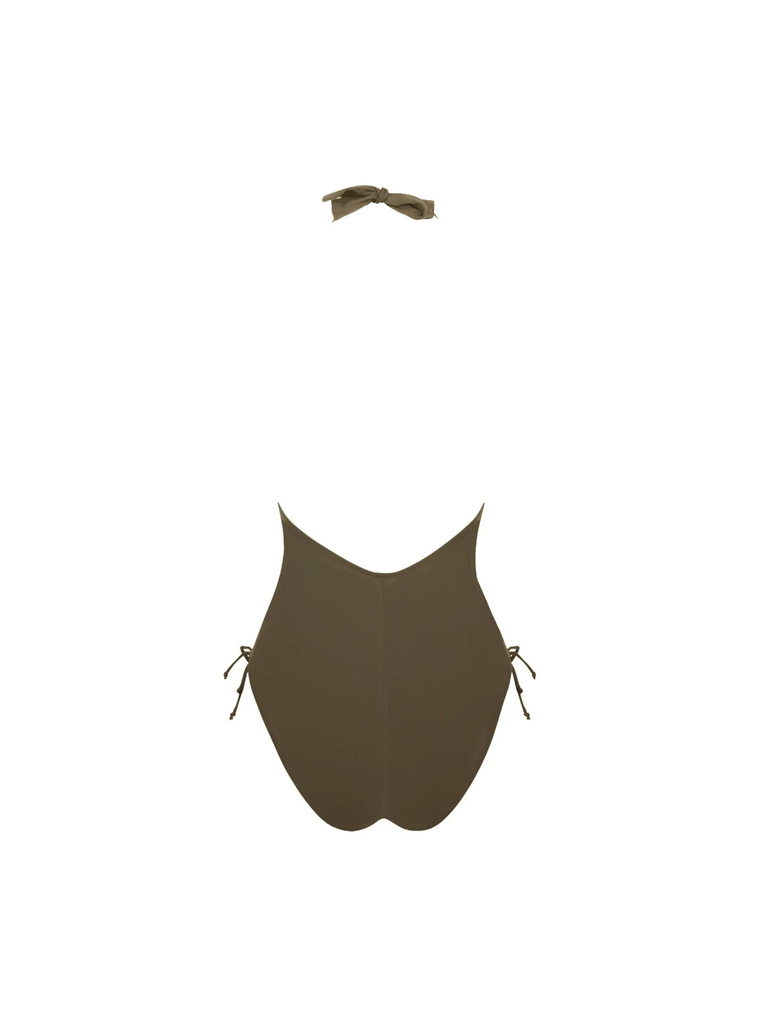 Antigel Swimwear By Lise Charmel - La Chiquissima Plunging Back Swimsuit Kaki Chic