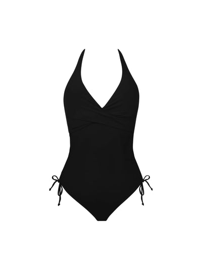 Antigel Swimwear By Lise Charmel - La Chiquissima Plunging Back Swimsuit Noir