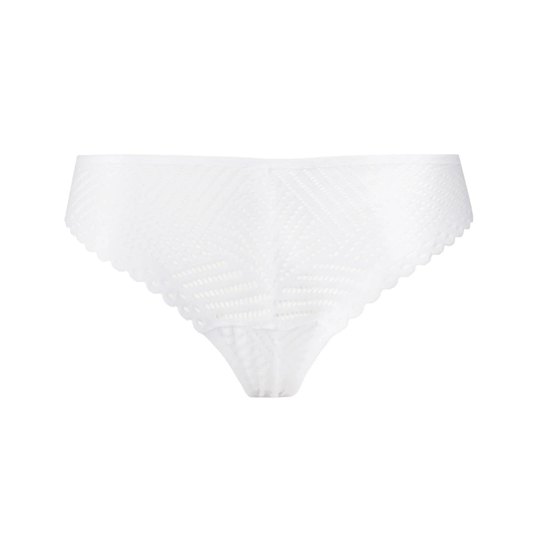 Antigel By Lise Charmel Tressage Graphic Thong - Tressage Blanc Thong Antigel by Lise Charmel 