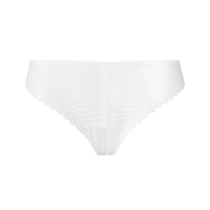 Antigel von Lise Charmel – Tressage Graphic Thong Tressage Blanc