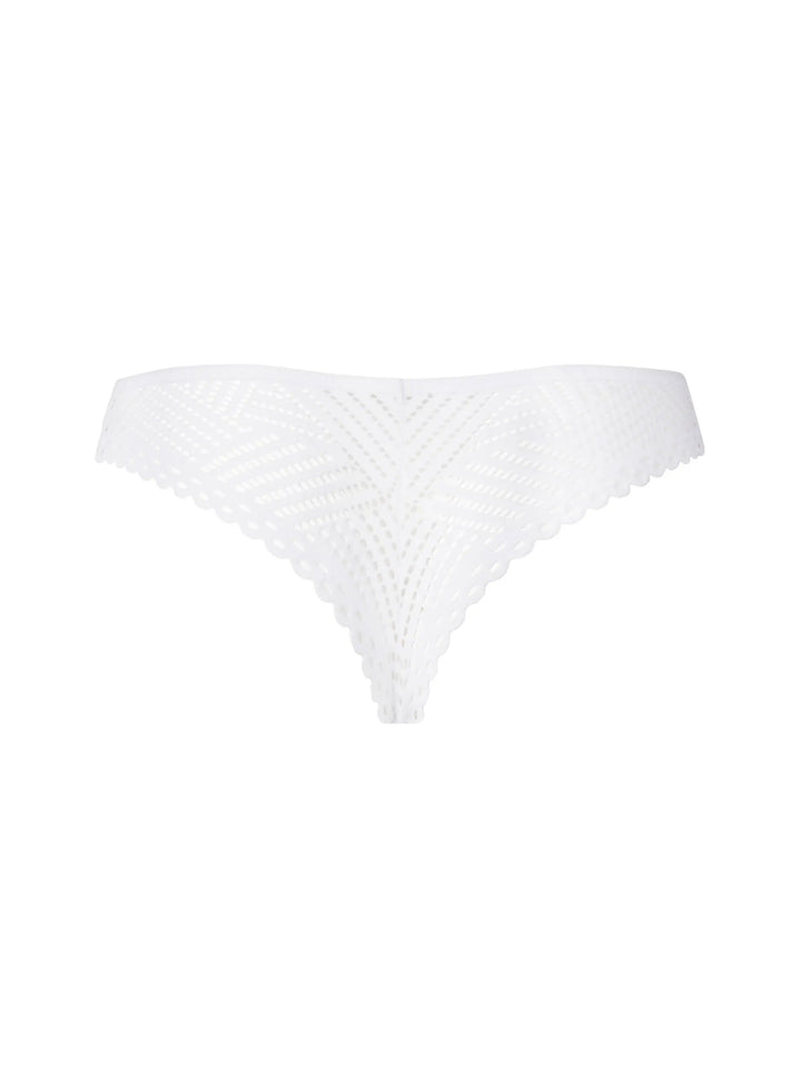 Antigel By Lise Charmel Tressage Graphic Thong - Tressage Blanc Thong Antigel by Lise Charmel 