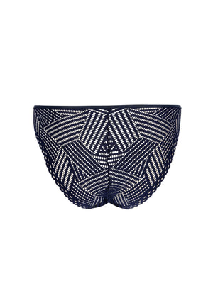 Antigel by Lise Charmel - Tressage Graphic Low Waist Brief Tressage Marine