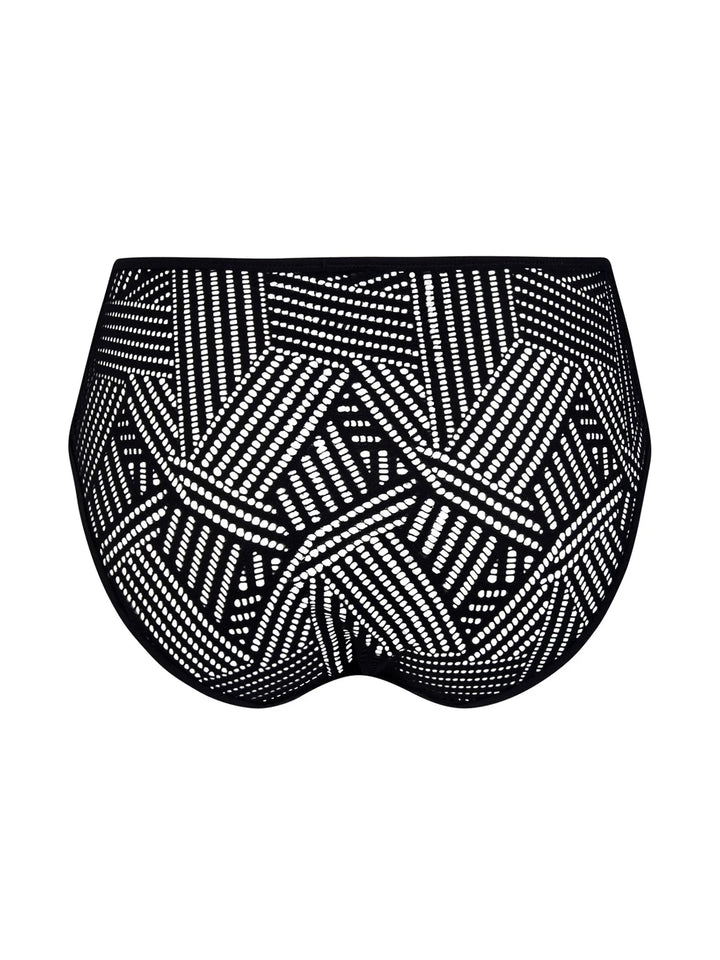 Трусы Antigel от Lise Charmel Tressage Graphic Fancy Brief - Tressage Noir Brief Antigel от Lise Charmel