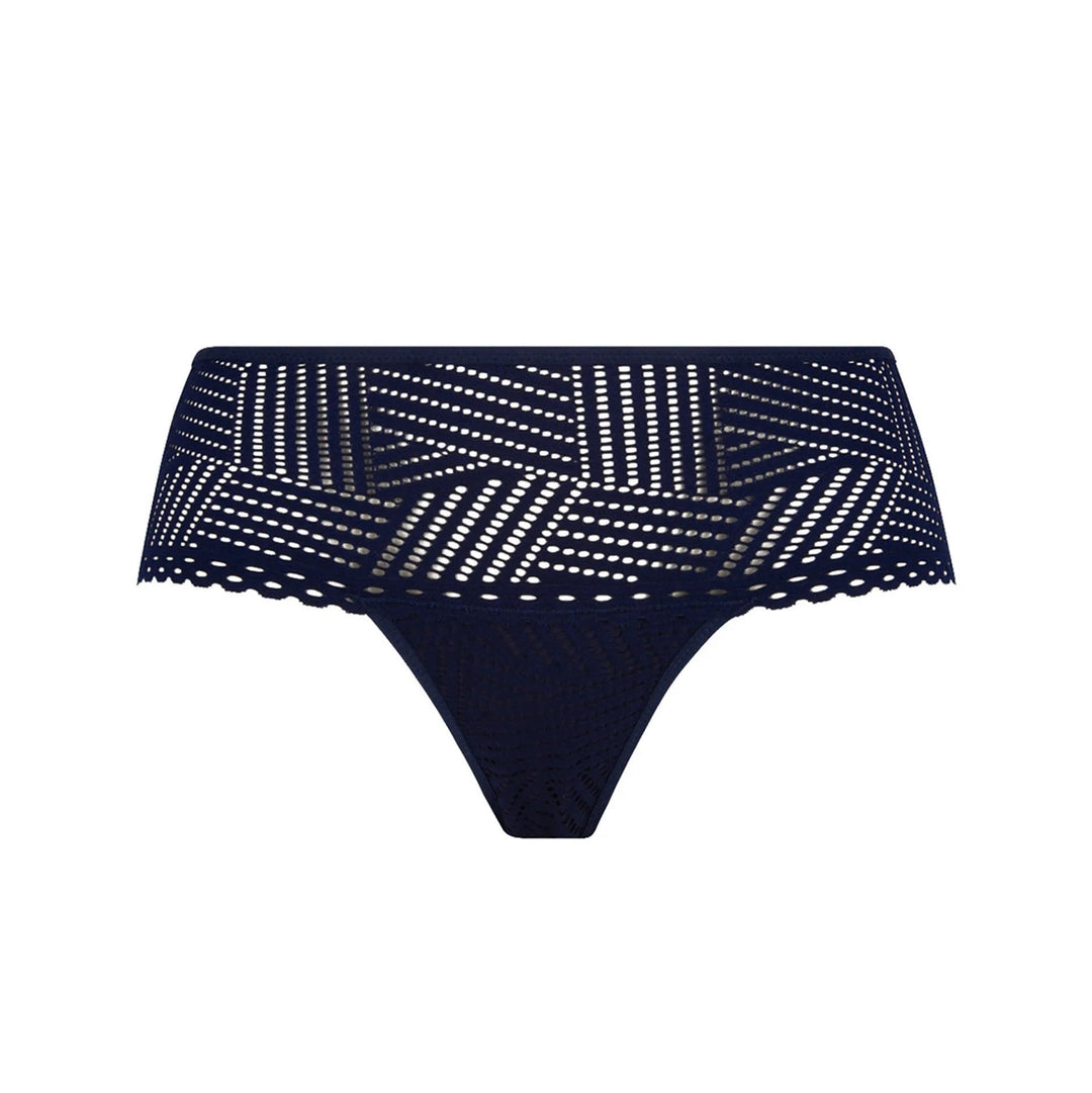 Antigel By Lise Charmel - Tressage Graphic Boyshort Tressage Marine