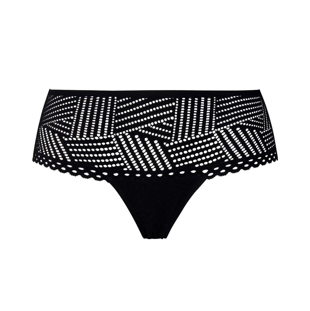 Antigel By Lise Charmel Tressage Graphic Boyshort - Tressage Noir Shorty Antigel от Lise Charmel