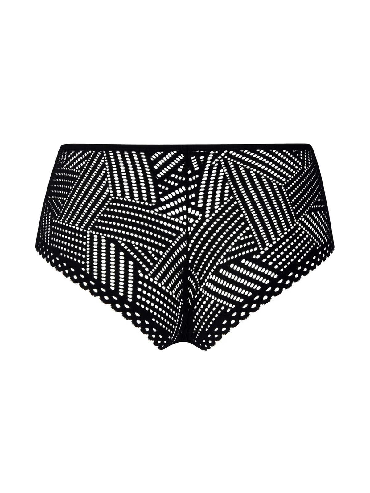 Antigel By Lise Charmel - Tressage Graphic Boyshort Tressage Noir