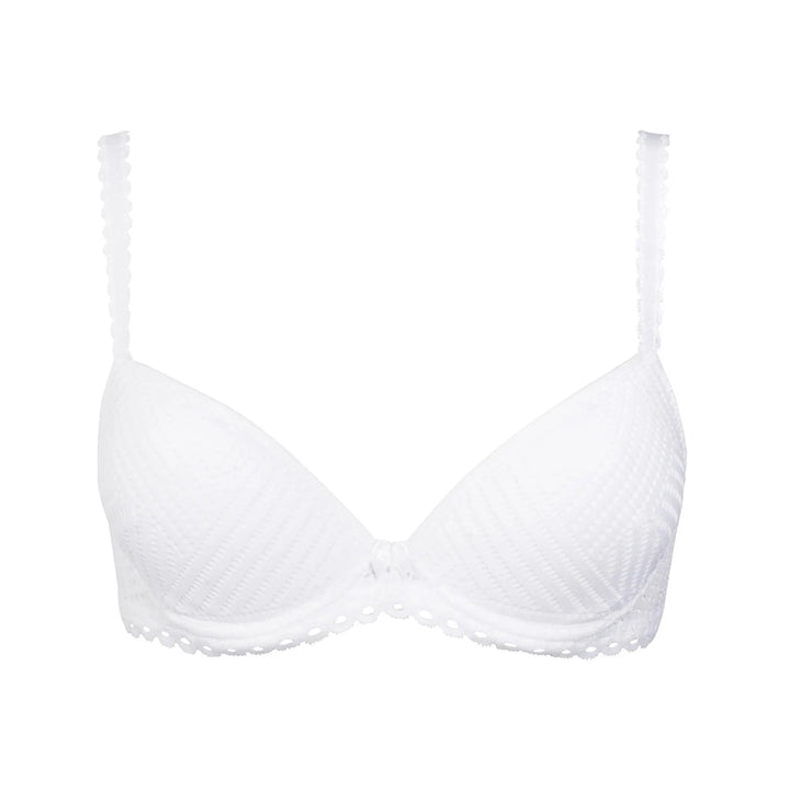 Antigel By Lise Charmel Tressage Graphic Contour W/Progressive Pad - Tressage Blanc Contour Bra Antigel by Lise Charmel 