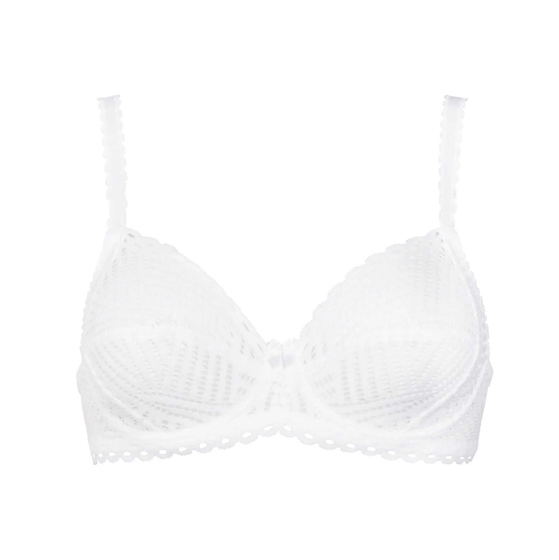 Soutien-gorge armature Tressage Graphic blanc Antigel de Lise Charmel Soutien-gorge armature Tressage Graphic blanc Antigel de Lise Charmel