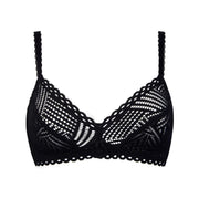 Antigel By Lise Charmel - Sujetador triangular sin aros Tressage Graphic Tressage Noir