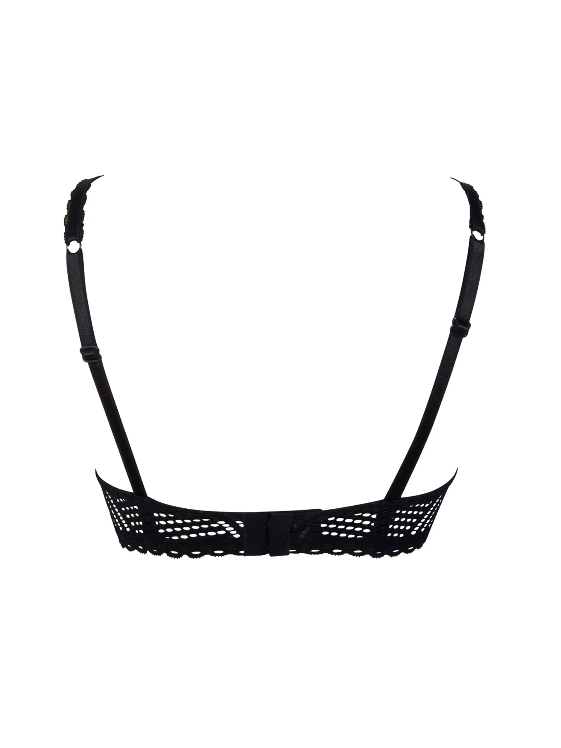 Antigel By Lise Charmel - Tressage Graphic Non-Wired Triangle Bra Tressage Noir