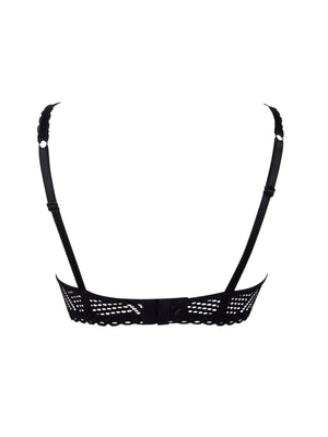 Antigel By Lise Charmel - Sujetador triangular sin aros Tressage Graphic Tressage Noir