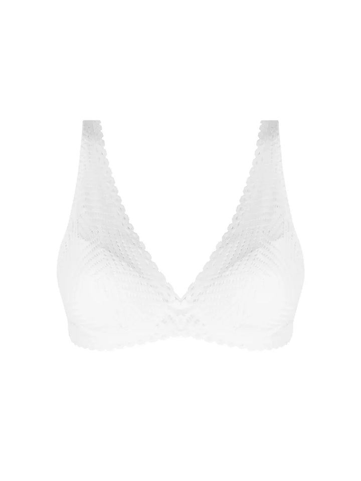 Antigel By Lise Charmel - Tressage Graphic Light Padded Bra Tressage Blanc