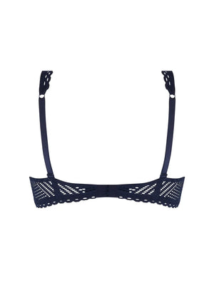 Antigel By Lise Charmel - Tressage Graphic Light Padded Bra Tressage Marine