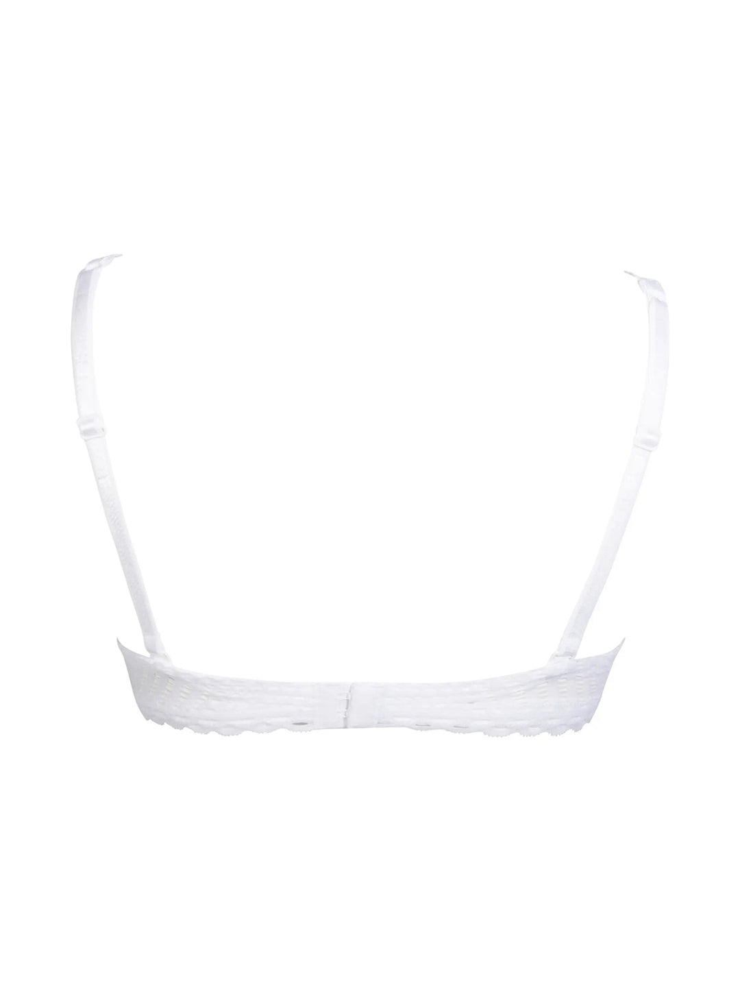 Antigel von Lise Charmel – Tressage Graphic trägerloser Bandeau-BH Tressage Blanc