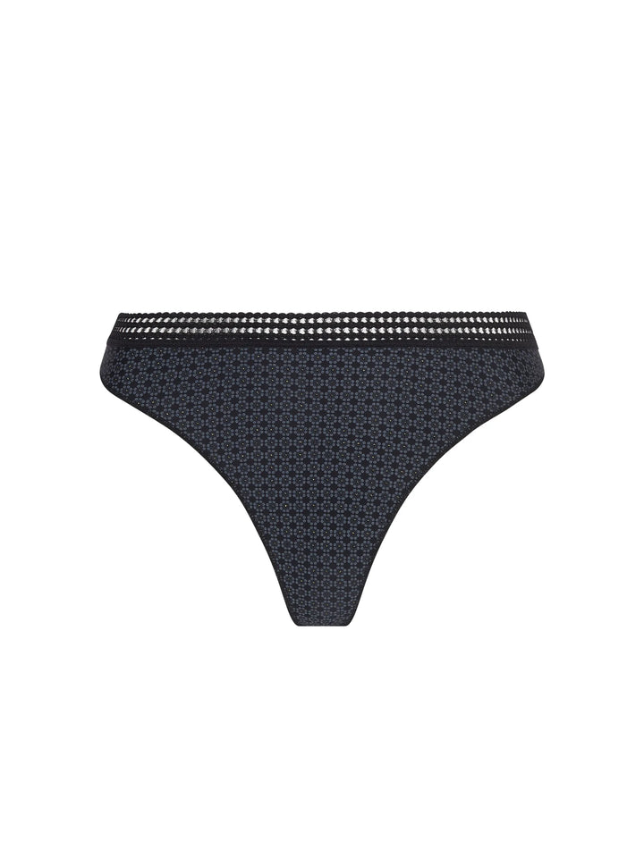 Antigel by Lise Charmel - Daily Paillette Thong Noir Pailette