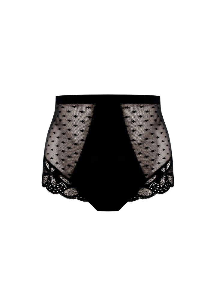 Antigel by Lise Charmel - Stricto Sensuelle Retro High Brief Noir
