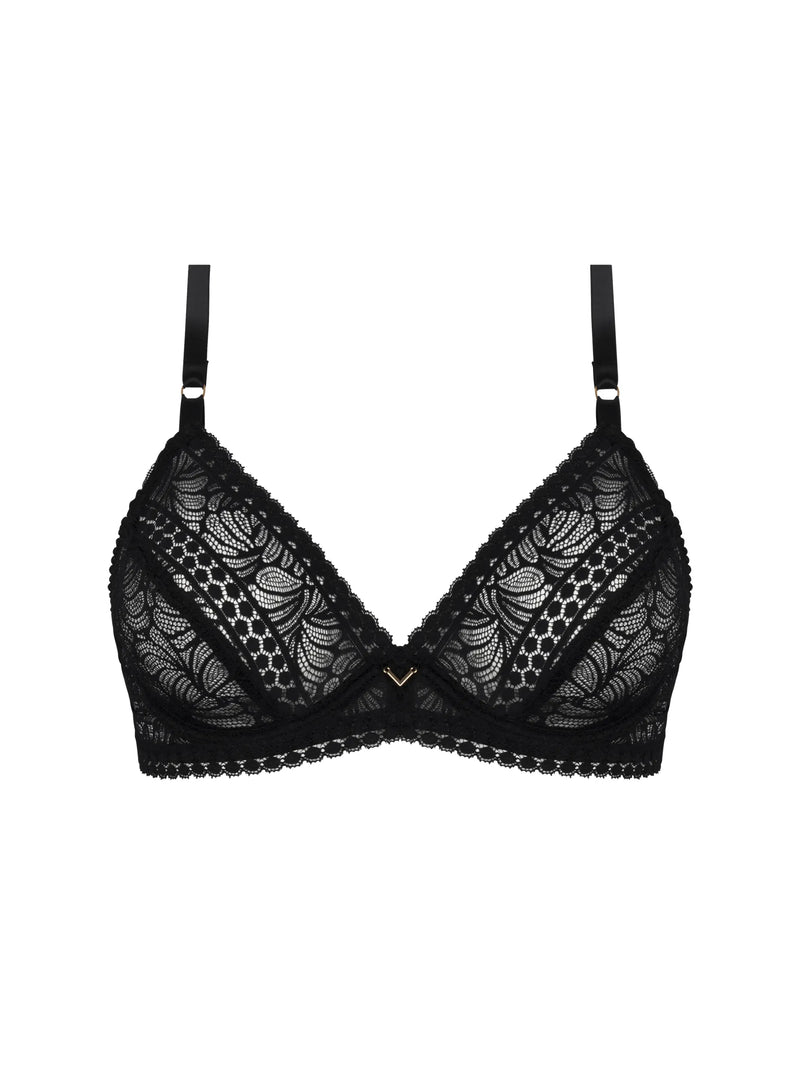 Antigel by Lise Charmel - Atelier Seduction Full Cup Bra Noir