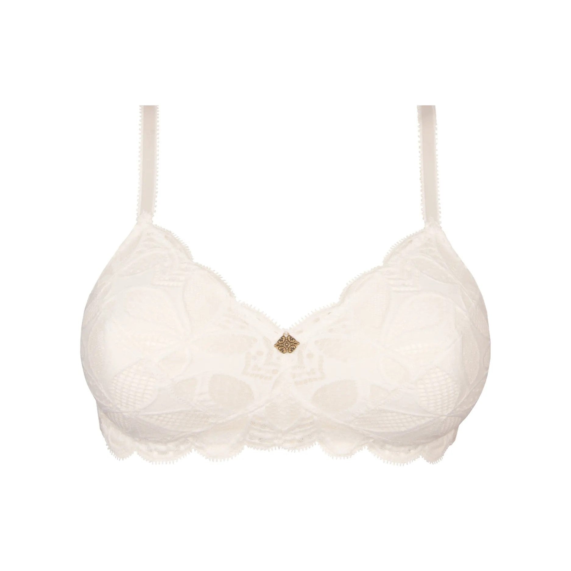 Guêpière Lise Charmel Dégriffée Taille 1 Sans Armature - Couleur Nacrée, Lingerie Fine
