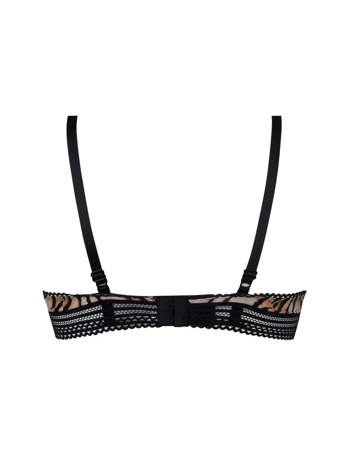 Antigel by Lise Charmel - Tigre Rebelle Wireless Triangle Bra Tigre Blond