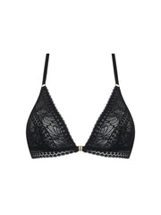 Antigel by Lise Charmel - Atelier Seduction Wireless Triangle Front Opening Noir