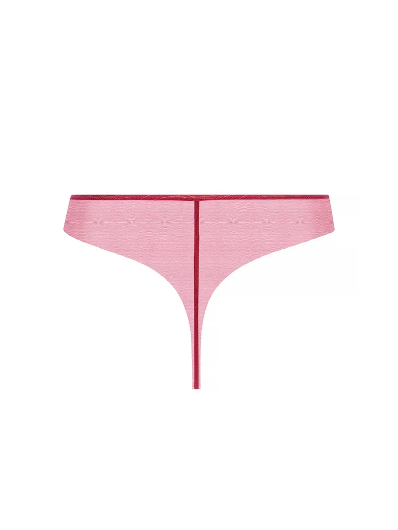 Antigel By Lise Charmel - Ballerine Des Ondes Thong Or Cerise