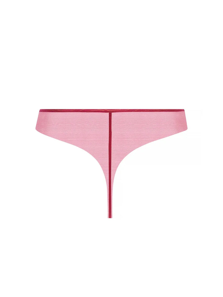 Antigel By Lise Charmel - Ballerine Des Ondes Thong Or Cerise