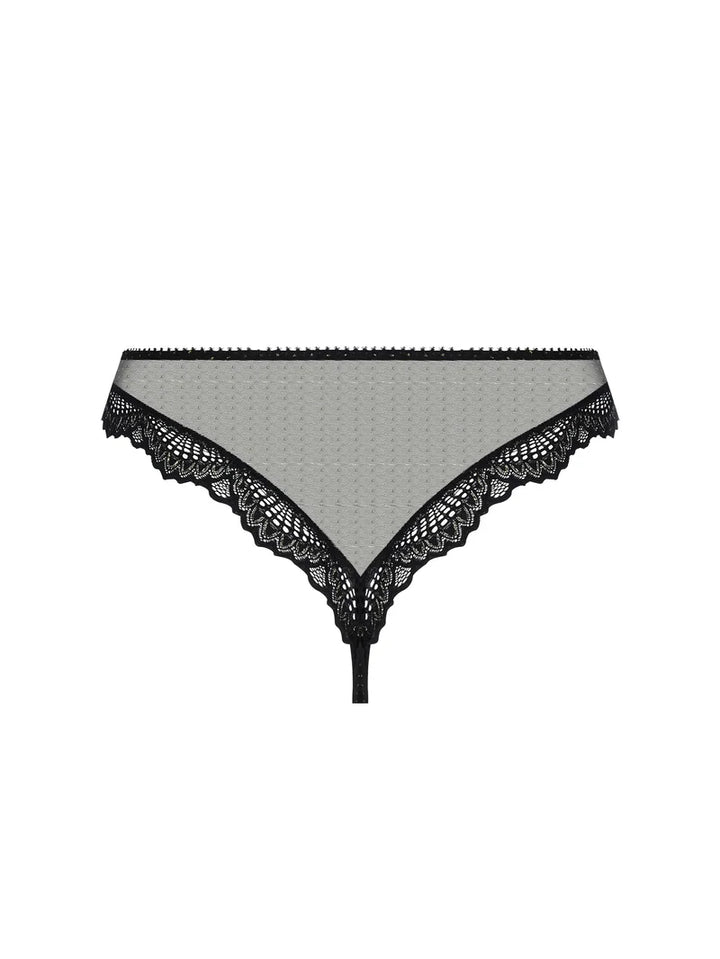 Antigel by Lise Charmel - Nuit Des Etoiles Thong Noir Or