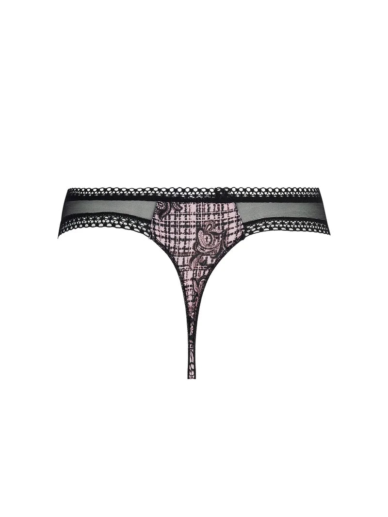 Antigel By Lise Charmel - Tartan Glamour Thong Rose Tartan