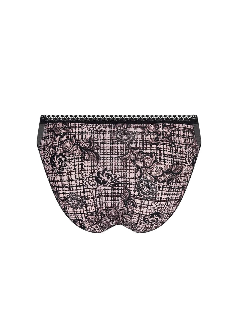 Antigel By Lise Charmel - Tartan Glamour Brief Rose Tartan
