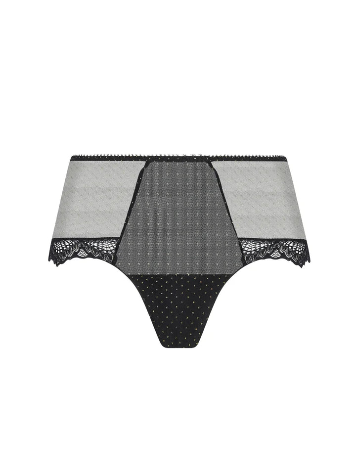 Antigel by Lise Charmel - Nuit Des Etoiles Boyshort Noir Or