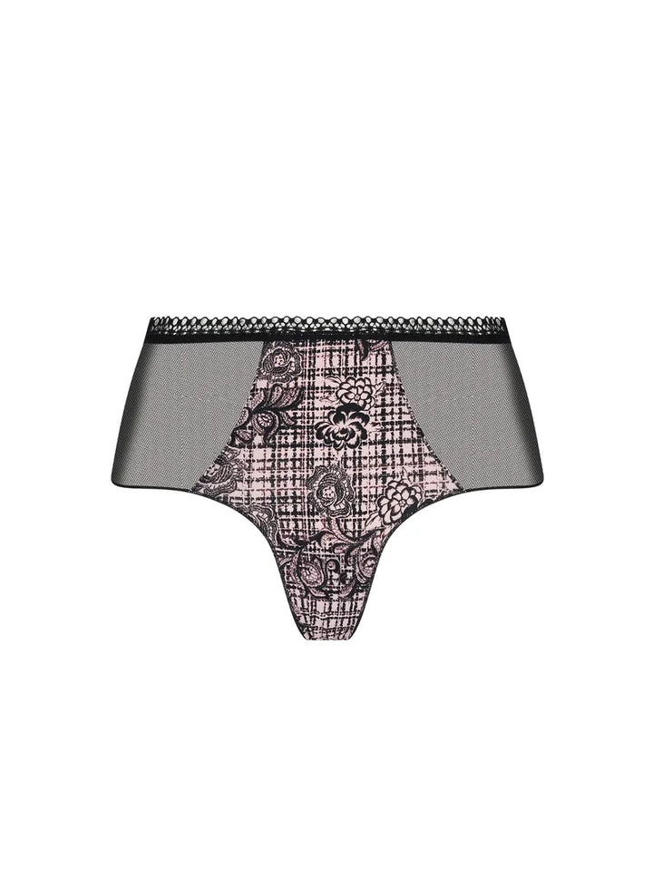 Antigel By Lise Charmel - Tartan Glamour Shorty Rose Tartan