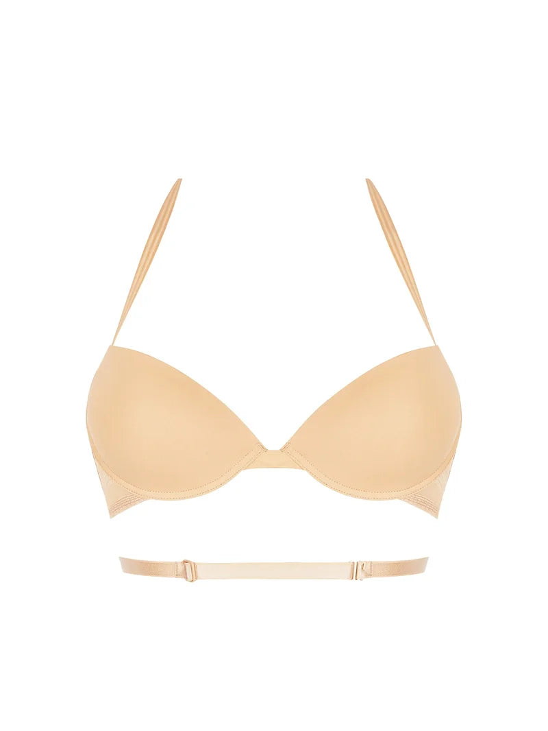 Antigel By Lise Charmel - New Apesanteur Backless Bra Skin Rose