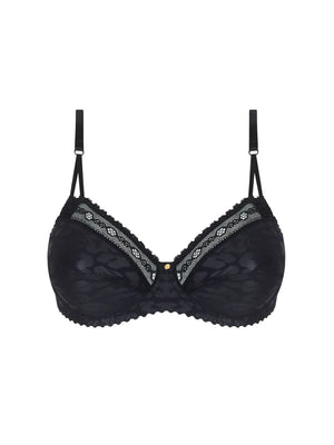 Antigel by Lise Charmel - Sensualite Fauve Full Cup Bra Noir