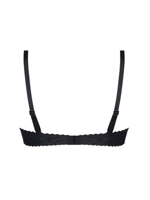 Antigel by Lise Charmel - Sensualite Fauve Full Cup Plunge Bra Noir