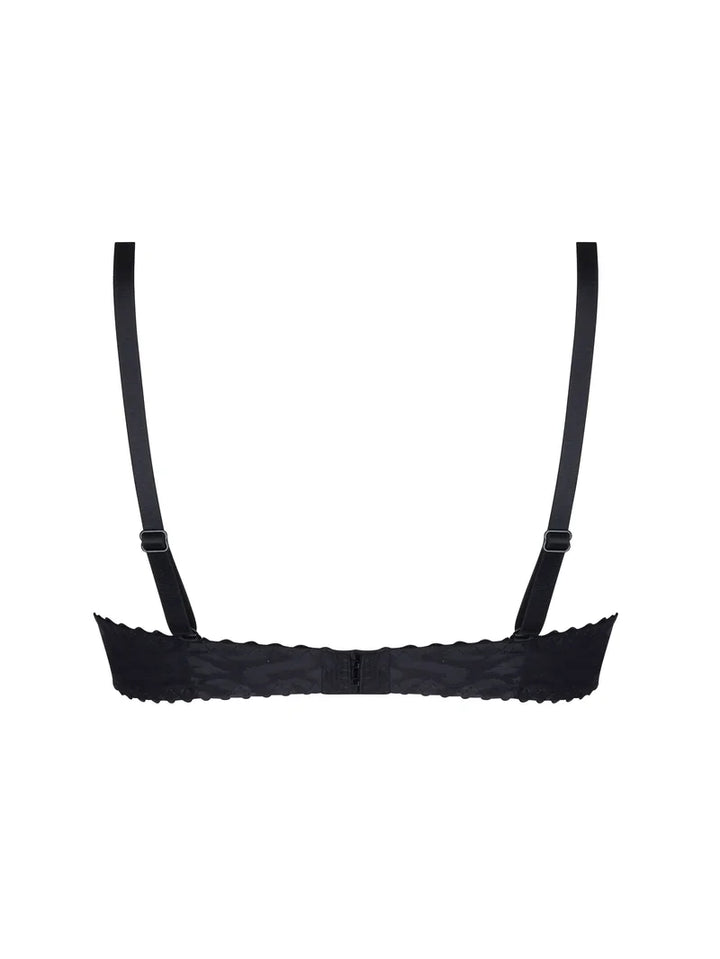 Antigel by Lise Charmel - Sensualite Fauve Full Cup Plunge Bra Noir