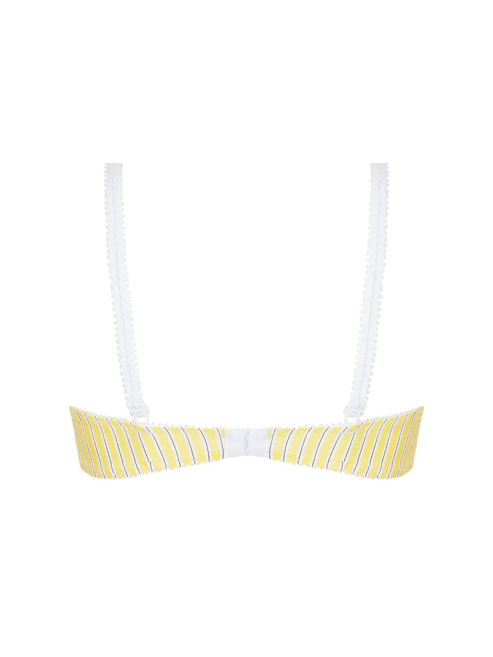 Antigel By Lise Charmel - Un Brin Garconne Wireless Triangle Bra Jaune Liquette