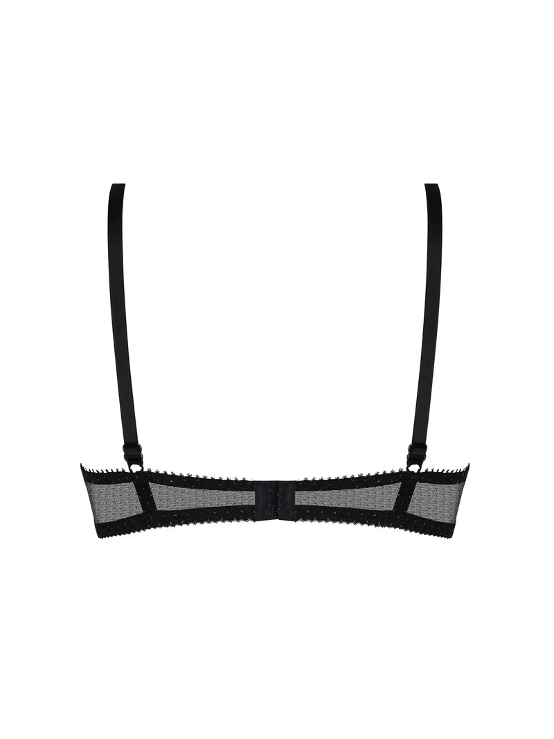 Antigel by Lise Charmel - Nuit Des Etoiles Wireless Triangle Bra Noir Or