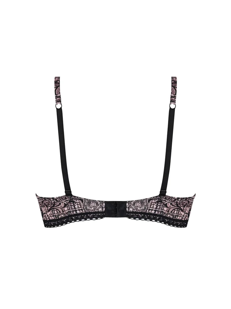 Antigel By Lise Charmel - Tartan Glamour Wireless Triangle Bra Rose Tartan